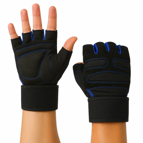 CR-449 GUANTES DE GYM CON MUNEQUERA