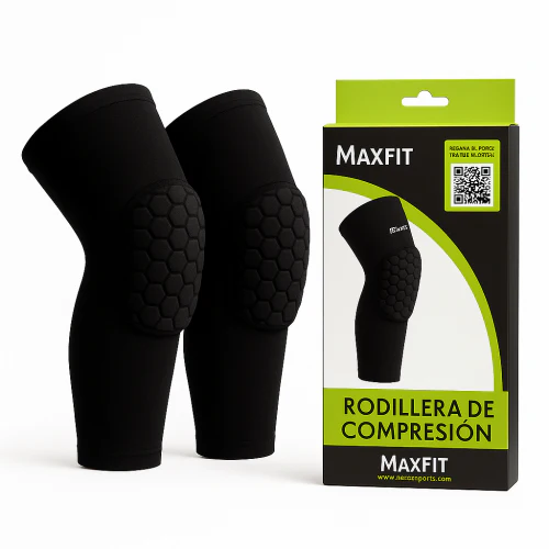 CR-045-1 PAR RODILLERA DE PROTECCION TERMOFORMADA MULTIUSOS EN CAJA